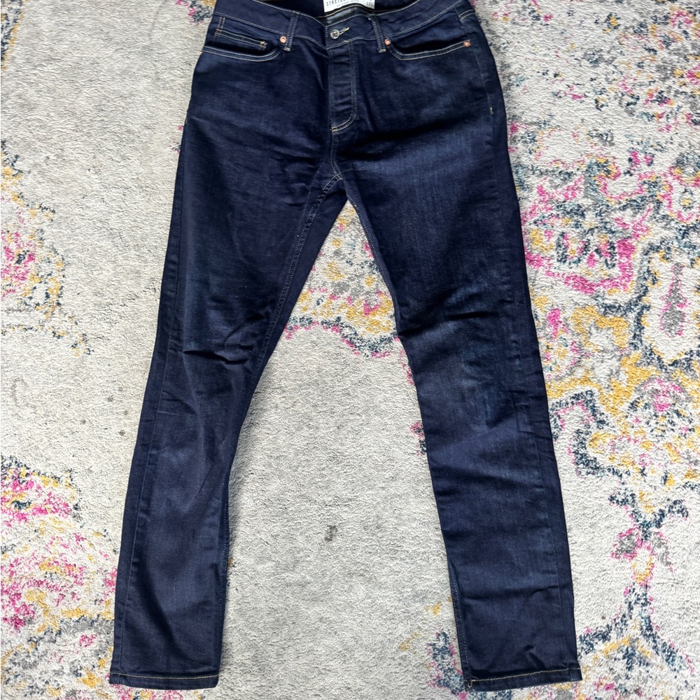 Topman Men's Button Fly Skinny Jeans - like new